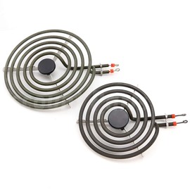 MP22YA Electric Range Burner Element Unit Set, 2 pcs MP15YA 6" and 2 pcs MP21YA 8"