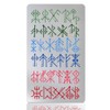 UNICRAFTALE Metal Runes Stencil for Craft Wood Burning Viking Bind
