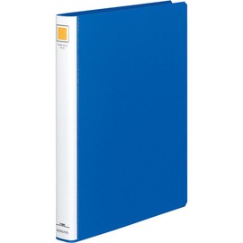 Kokuyo F-E620B Pipe Type File, A4, 2 Holes, Holds 200 Sheets, Blue