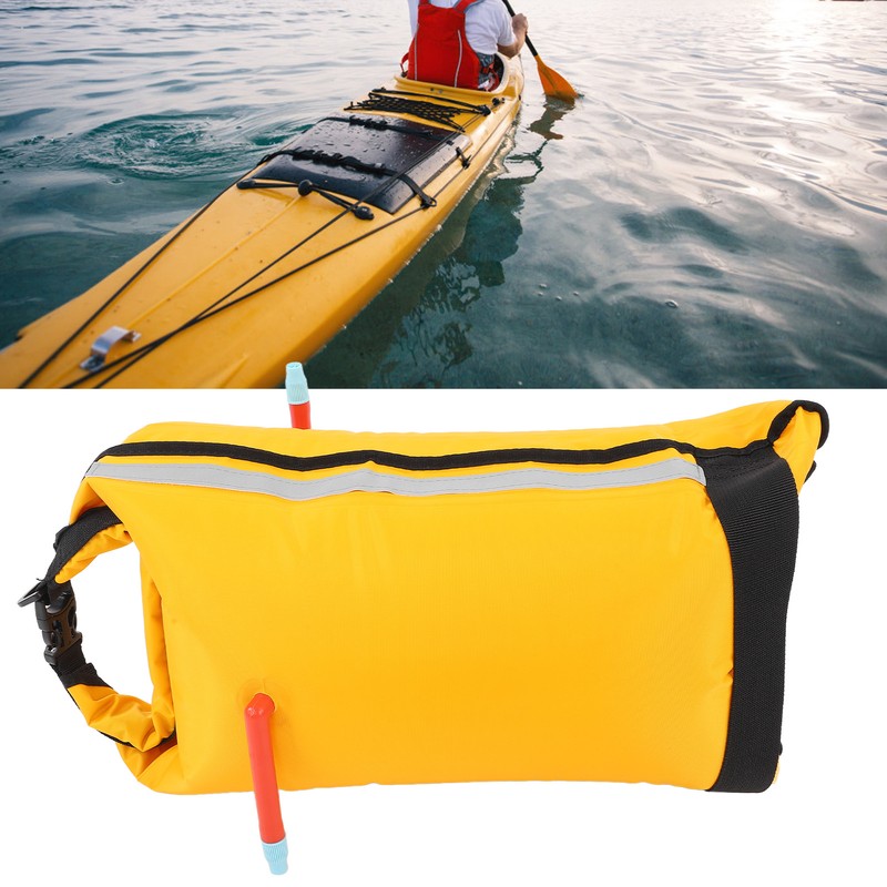 Paddle Float Safety Bag Lightweight Portable Canoe Inflatable Boat Bag