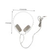 TEHAUX Wired Cartoon Headset for Lightweight Over Ear Headphones with