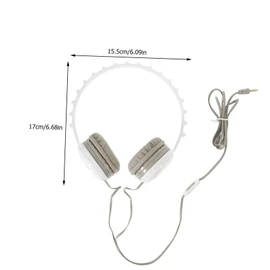 TEHAUX Wired Cartoon Headset for Lightweight Over Ear Headphones with Stable Audio for School Comfortable Fit for Music Lovers