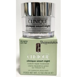 Clinique Smart Night Custom-Repair Moisturizer Dry Combination 1.7oz / 50ml