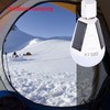 Solar Panel LED Light Bulb Portable Waterproof Indoor/Outdoor Hiking Camping