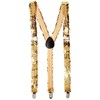 Braces - Gold Sequin Accessory for Fancy Dress