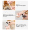 2Pcs Pet Beauty Brush Dog Cat Dental Calculus Tartar Stone