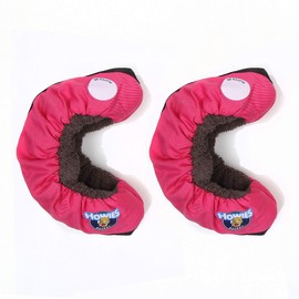 Howies Hockey Tape - Ice Skate Blade Soakers - Pink Junior Skate Guards (Size: 1.0-5.0) - Covers and Protects Skate Blades