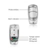 Wired Passive Infrared Motion Sensor, Motion Sensor Alarm 110?Detection Angle
