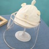 Baby Face Guard Removable Children Face Guard Hat Detachable Transparent