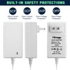 Facmogu 60W 12V 5A Power Adapter, AC 100-240V to DC