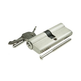 NuSet 75mm Long Double Side Open Mortise Security Door Lock Cylinder