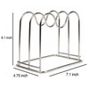 LENITH Stainless Steel Wire Cutting Board Holder, Cutting Board Rack