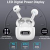 Bluetooth Headphones, Wireless Bluetooth 5.4 In-Ear Headphones with 4 HD