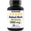 MONOHERB Babul Bark Extract 1000 mg - 90 Vegetarian Capsules