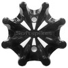 SOFTSPIKES Golf Spikes Pulsar Fast Twist 3.0 Black Golf Spikes,