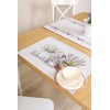 Washable Place Mats Set of 4, 35 x 45 cm,