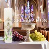 Authenthic First Communion Candle Made by Mexican Artisans at La