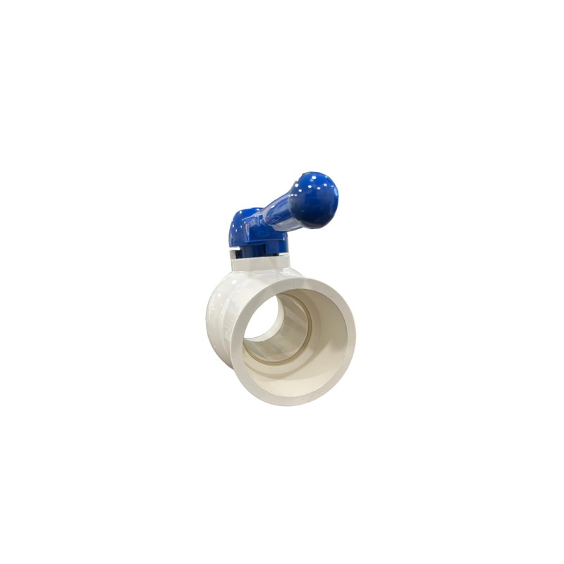 ERA 4" Schedule 40 PVC Ball Valve, Slip x Slip