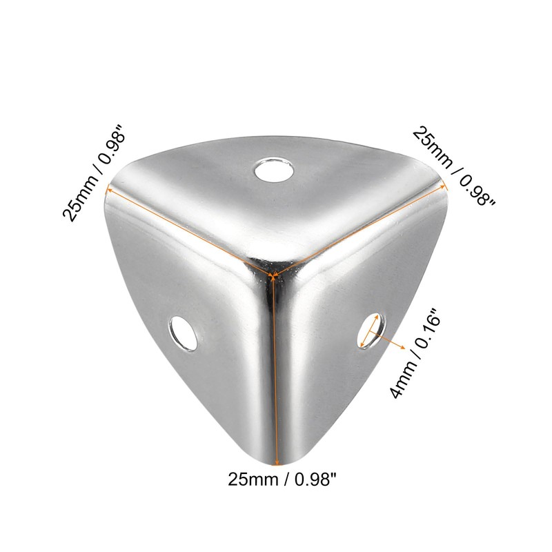 QUARKZMAN Metal Box Corner Protection Edge Protection 25 x 25