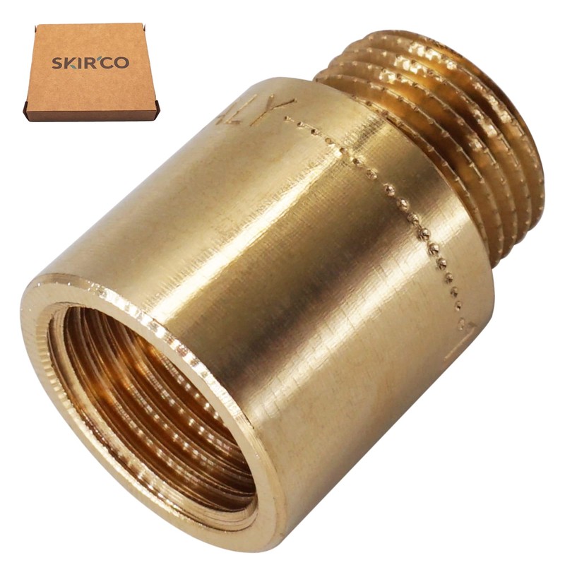 SKIR'CO Pipe Thread Extension 1/2 Inch Tap Extension Male and