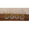 Singha Set of 4 Singha Beer Glasses Thailand 0.3 L