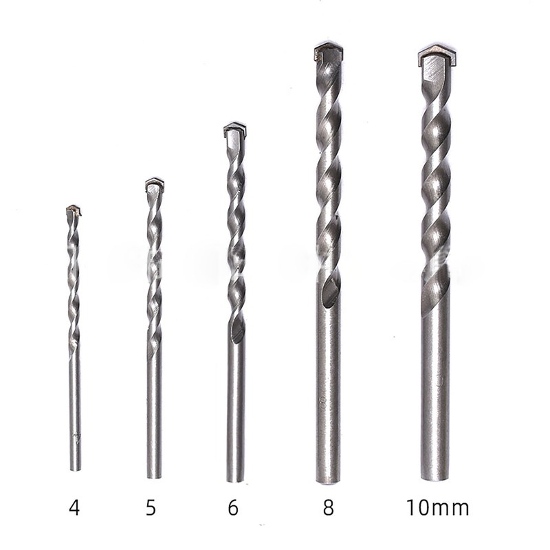 16Pcs Wooden Cement Metal Drill HSS Twist Masonry Woodworking Set