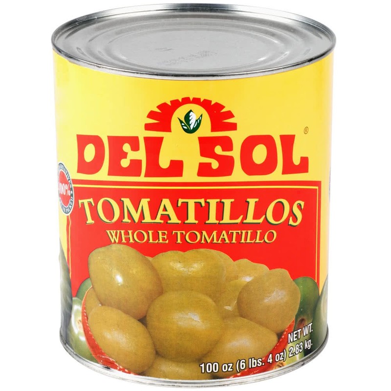 Del Sol Whole Tomatillos #10 Can By TableTop King