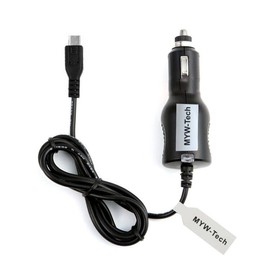 (6ft) Car DC Adapter Compatible Replacement for Type S BT56617 Camera (NOT fit Monitor) Types Solar License Plate Backup System MYW-Tech Power Supply Charger Cord Charging Cable Adaptor Wire