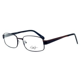 Dale Earnhardt Jr. 6736 Designer Reading Glasses in Black-Brown. Custom made using eyeglass frames and optical grade reader lenses. +1.00