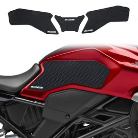 FOr Honda Tank Pad CB250R CB 250R CB300R CB 300R -------Motorcycle Tank Pad Anti Slip Tank Pad Protective Sticker Side Tank Pad Traction Pad Black CB250R CB300R 2018-2023