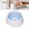 Pet Slow Water Feeder Splash Proof Prevent Slip Raised Water