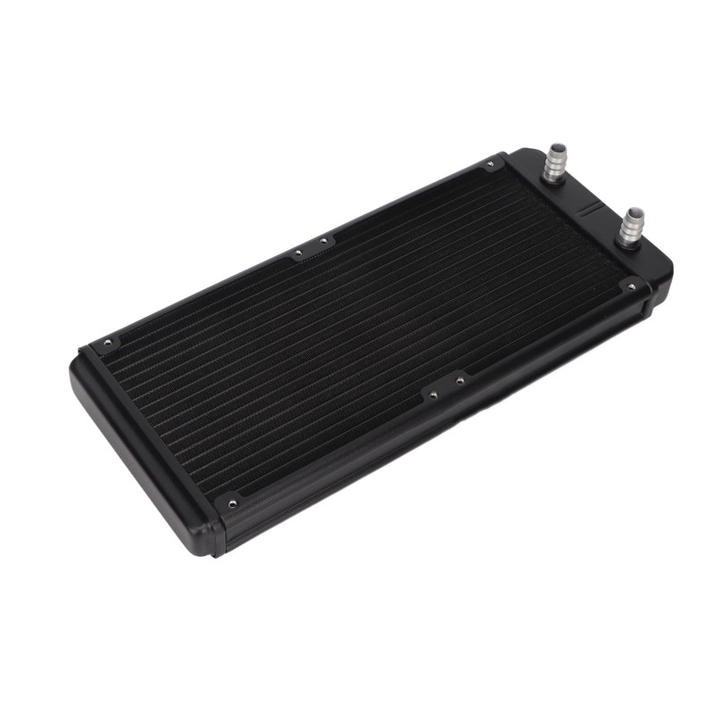 Water Cooling Radiator Frosted 18 Pipes Metal Heat Exchanger Radiator