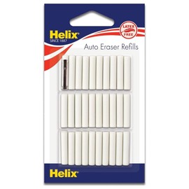 Helix 19071 Automatic Eraser Refills, Pack of 30