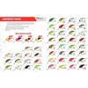 Bandit Crank 300-Series 2-Inch Chartreuse Black Back 8 to 12-Feet