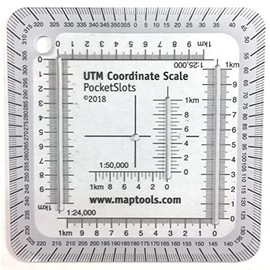 Pocket Sized UTM Slot Tool Rectangular