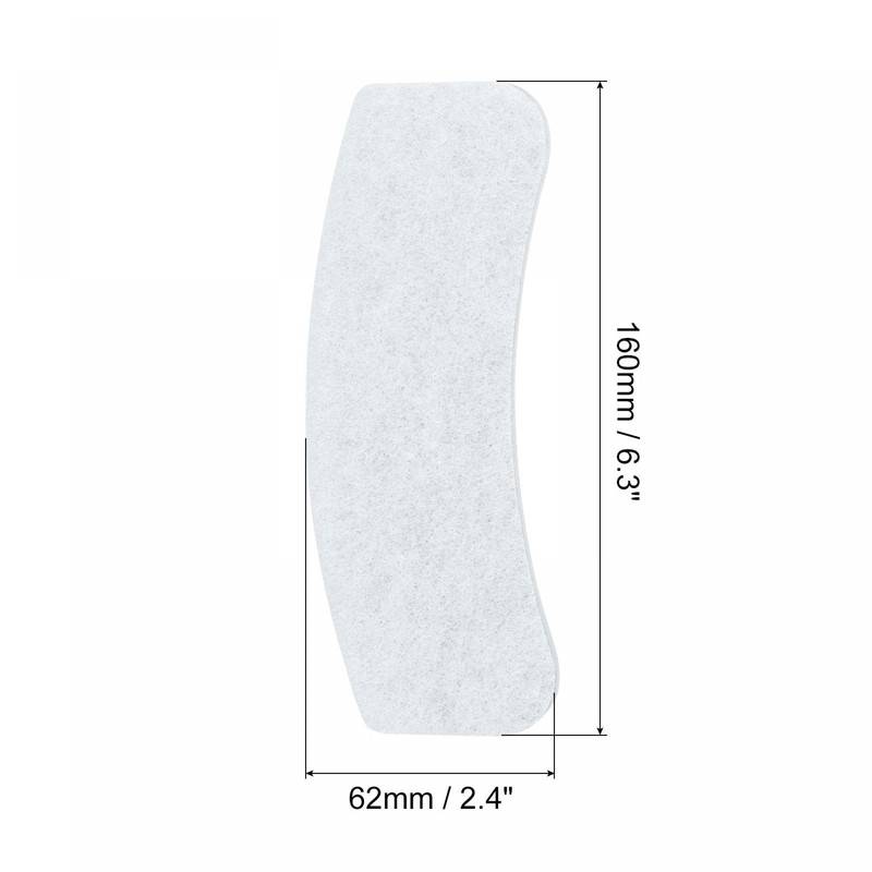 sourcing map Universal Cloth Dryer Air Intake Filter, Cotton 160x62mm