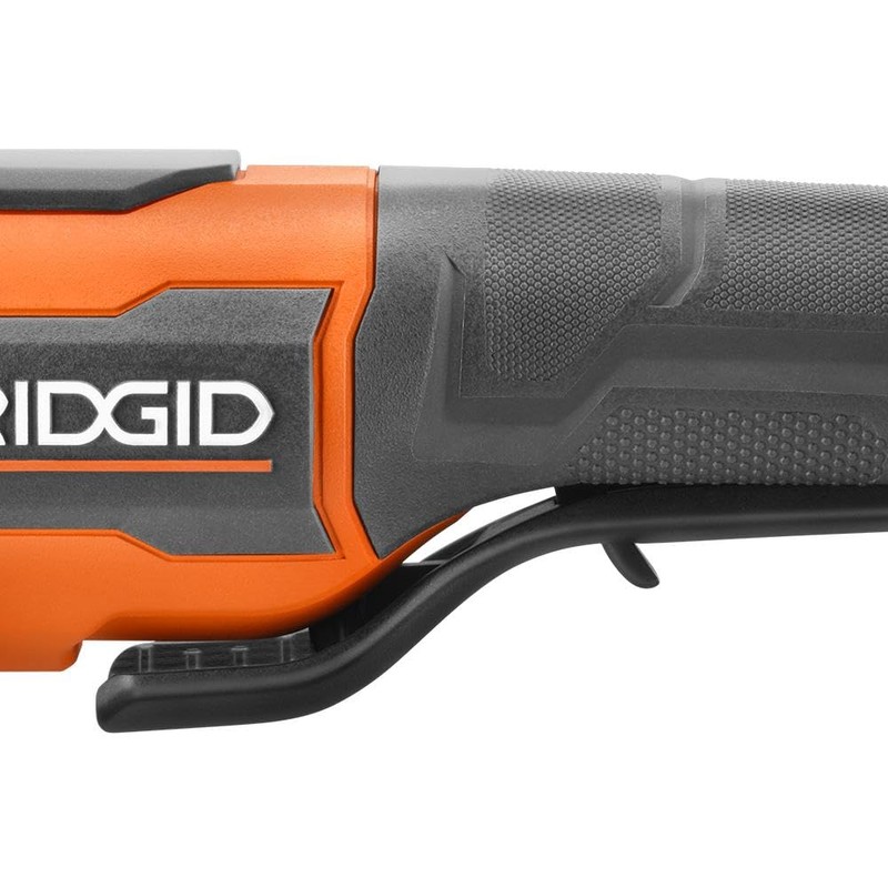 RIDGID 18V Brushless Cordless 4-1/2 in. Paddle Switch Angle Grinder