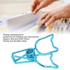 100Pcs Cat Binder Clamps Cute Kitten Shape Strong Clamping Durable