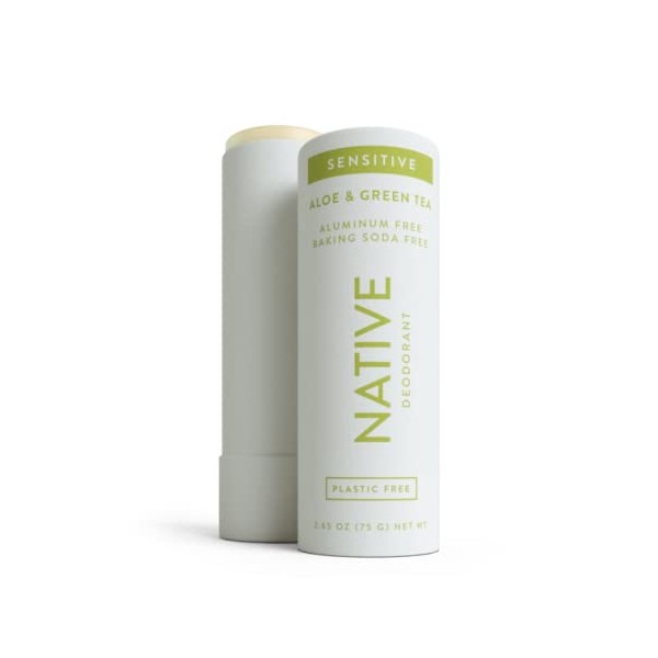 Native Aloe & Green Tea Plastic free Sensitive Deodorant 2.65 oz