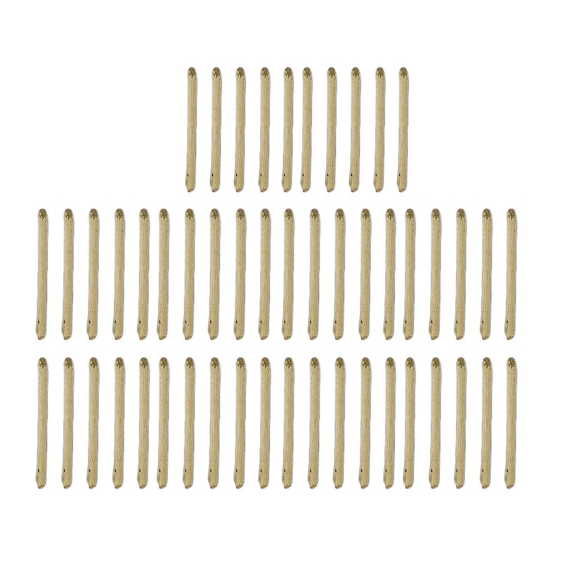 50pcs Tea Stem Stud Earrings Prevent Inflammation Tea Rod Curing