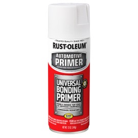 Rust-Oleum 286793 Automotive Universal Bonding Primer Spray, 12 oz, Flat White