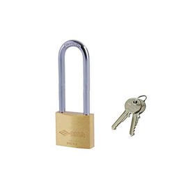 FENCING 50 BRASS PADLOCK WITH EXTRA-LONG SHACKLE 22011 CISA (CISA)