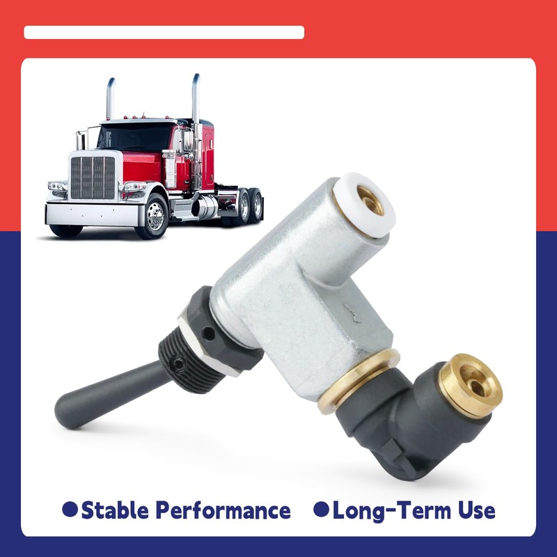 Dusledel BA14500 Big Rig Air Toggle Switch Compatible with Peterbilt
