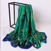 KAVINGKALY Large Silk Scarves Women's Scarf Elegant Silk Scarf Hair