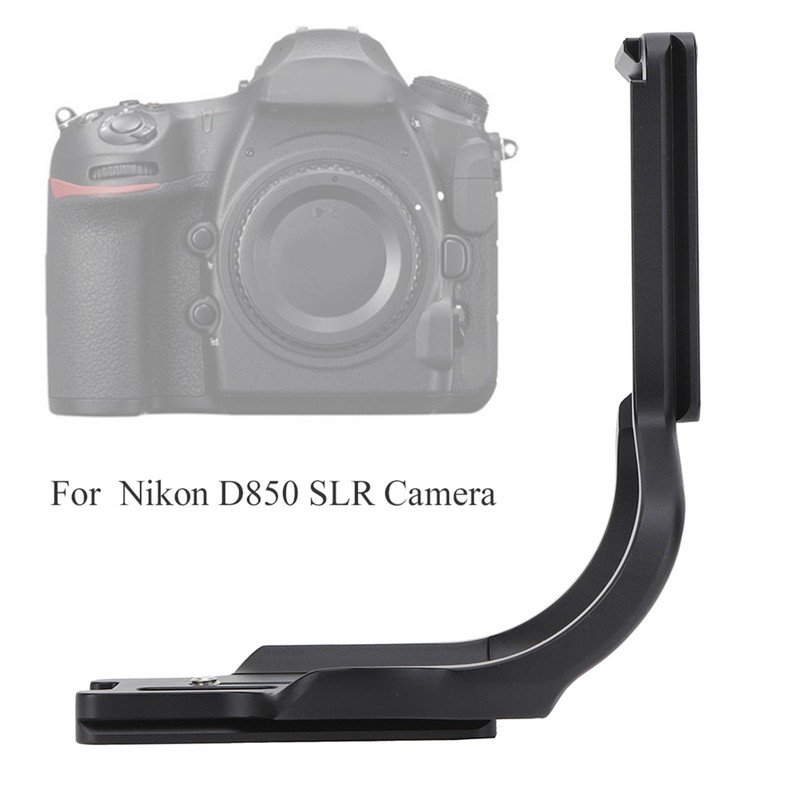 Aluminium Alloy L shape Bracket Quick Release Plate for Nikon