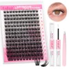 Lash Extension Kit, FADLASH DIY Individual Lashes Clusters Kit with