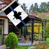 60×90 CM Thin Blue Line Flag,2×3 FT Honoring Police Officer