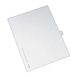 Avery Individual Legal Exhibit Dividers, Allstate Style, 11, Side Tab, 8.5 x 11 inches, Pack of 25 (82209)