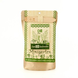 Die Stadtgärtner Mini Garden Dill Ella Complete Growing Set for Delicious Dill, Sieved Soil, Best Seeds and Detailed Instructions (English language not guaranteed)