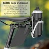 Double Bottle Holder Bicycle Adapter 4.1 Inch Long, Bicycle Bottle